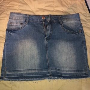 Denim skirt